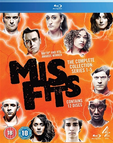 (未使用･未開封品)Misfits Series 1 [Blu-ray] Misfits - Series 1-2 Box Set [Blu-ray]: Amazon.co.uk: Robert